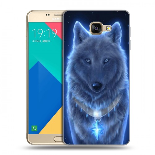Дизайнерский силиконовый чехол для Samsung Galaxy A9 Волки