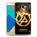 Дизайнерский силиконовый чехол для Samsung Galaxy A9 Linkin Park