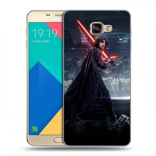 Дизайнерский силиконовый чехол для Samsung Galaxy A9 Star Wars : The Last Jedi