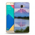 Дизайнерский силиконовый чехол для Samsung Galaxy A9 озеро