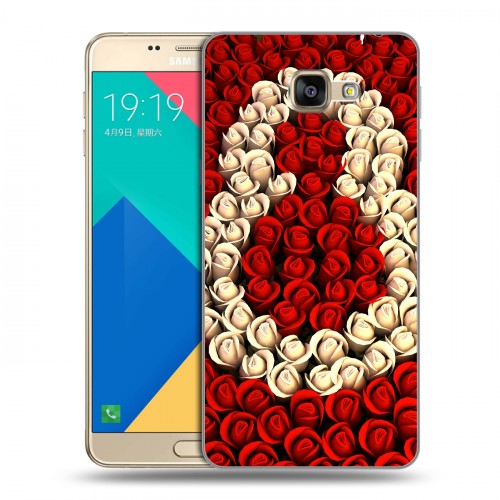 Дизайнерский силиконовый чехол для Samsung Galaxy A9 8 марта
