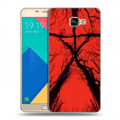 Дизайнерский силиконовый чехол для Samsung Galaxy A9 Хэллоуин