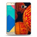 Дизайнерский силиконовый чехол для Samsung Galaxy A9 Китайский Новый Год
