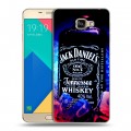 Дизайнерский силиконовый чехол для Samsung Galaxy A9 Jack Daniels