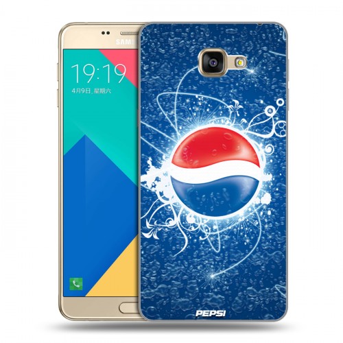 Дизайнерский силиконовый чехол для Samsung Galaxy A9 Pepsi