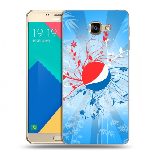 Дизайнерский силиконовый чехол для Samsung Galaxy A9 Pepsi