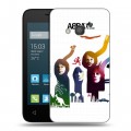 Дизайнерский силиконовый чехол для Alcatel One Touch Pixi 4 (4)