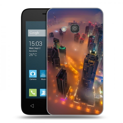 Дизайнерский силиконовый чехол для Alcatel One Touch Pixi 4 (4) дубай