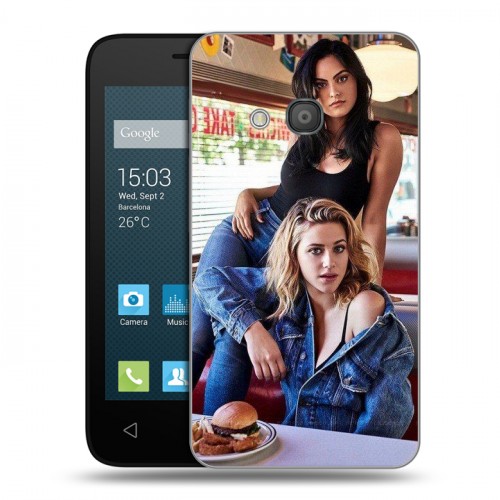 Дизайнерский силиконовый чехол для Alcatel One Touch Pixi 4 (4) Ривердэйл