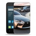 Дизайнерский силиконовый чехол для Alcatel One Touch Pixi 4 (4) Lexus
