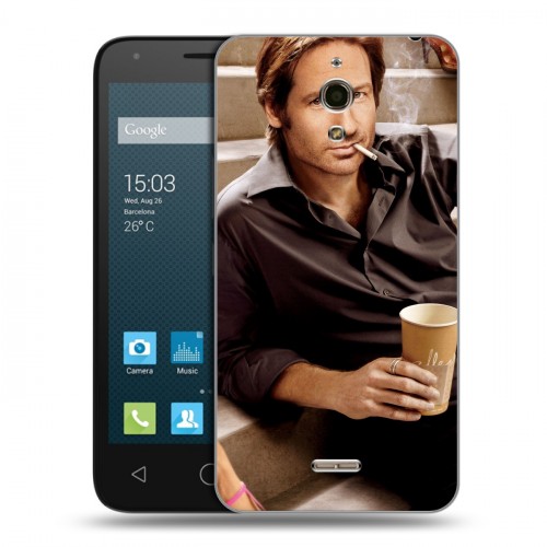 Дизайнерский силиконовый чехол для Alcatel One Touch Pixi 4 (6) Блудливая калифорния