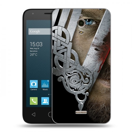 Дизайнерский силиконовый чехол для Alcatel One Touch Pixi 4 (6) викинги