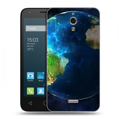 Дизайнерский силиконовый чехол для Alcatel One Touch Pixi 4 (6) Земля