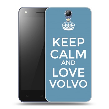 Дизайнерский силиконовый чехол для Lenovo Vibe S1 Lite Volvo (на заказ)
