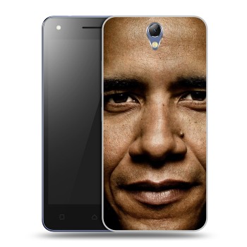 Дизайнерский силиконовый чехол для Lenovo Vibe S1 Lite Барак Обама (на заказ)