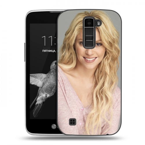 Дизайнерский пластиковый чехол для LG K7 Shakira