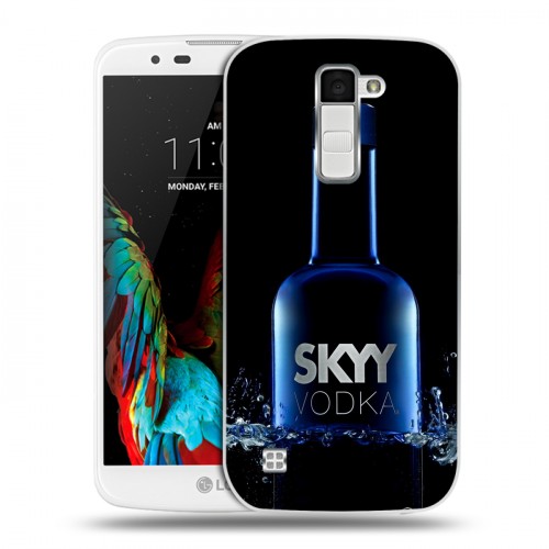 Дизайнерский пластиковый чехол для LG K10 Skyy Vodka