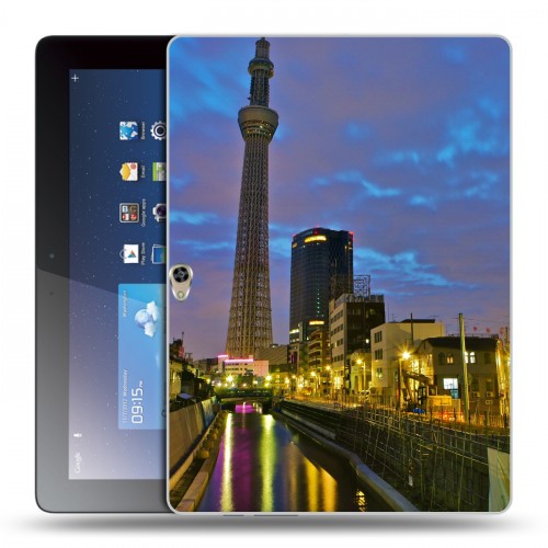 Дизайнерский пластиковый чехол для Huawei MediaPad M2 10 Токио