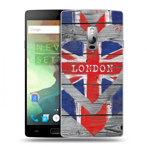 Дизайнерский пластиковый чехол для OnePlus 2 British love