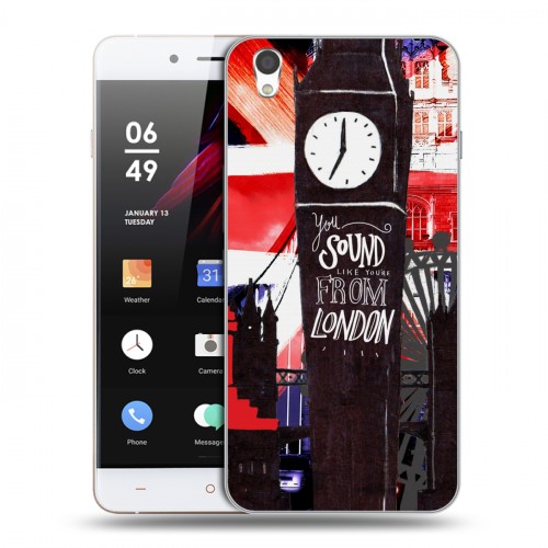 Дизайнерский пластиковый чехол для OnePlus X Дух Лондона