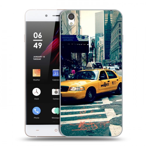 Дизайнерский пластиковый чехол для OnePlus X Нью-Йорк