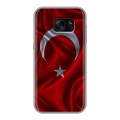 Дизайнерский силиконовый чехол для Samsung Galaxy S7 Edge Флаг Турции