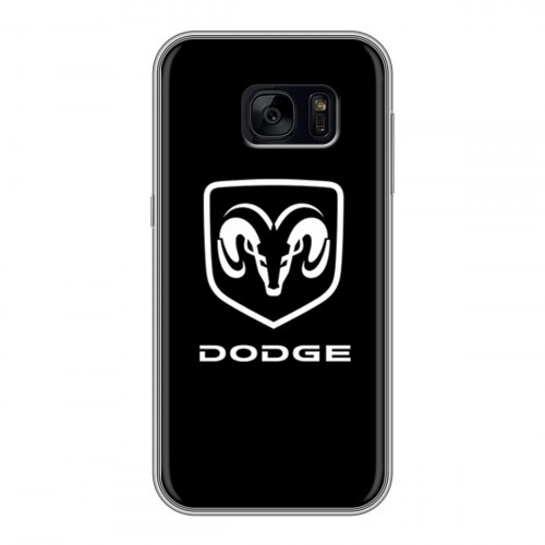 Дизайнерский силиконовый чехол для Samsung Galaxy S7 Edge Dodge