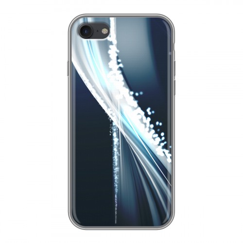 Дизайнерский силиконовый чехол для Iphone 7 Абстракции Сияние