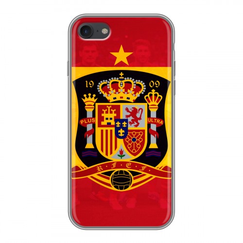 Дизайнерский силиконовый чехол для Iphone 7 флаг Испании
