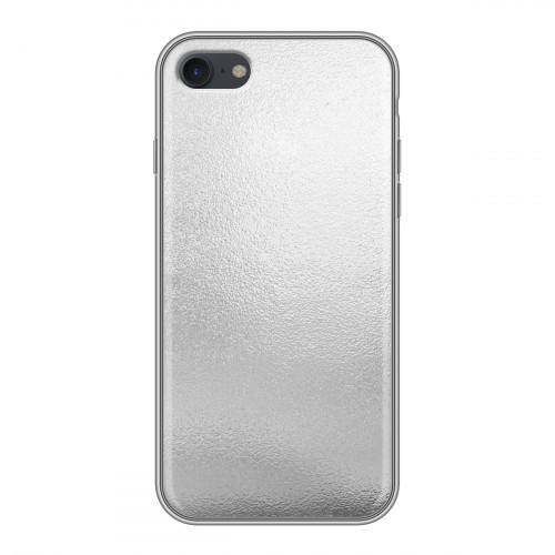 Дизайнерский силиконовый с усиленными углами чехол для Iphone 7 Металл