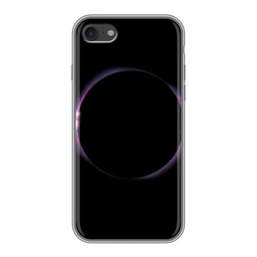 Дизайнерский силиконовый чехол для Iphone 7 Затмение