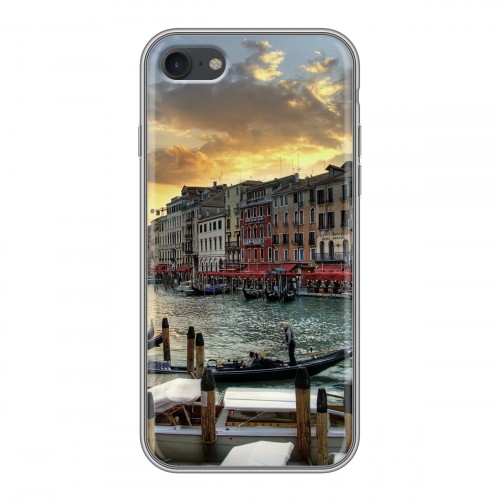 Дизайнерский силиконовый чехол для Iphone 7 Венеция