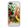 Дизайнерский силиконовый чехол для Iphone 7 Овощи