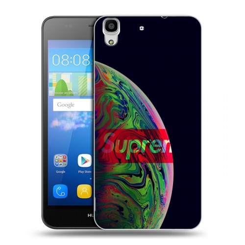 Дизайнерский пластиковый чехол для Huawei Y6 Супер стиль