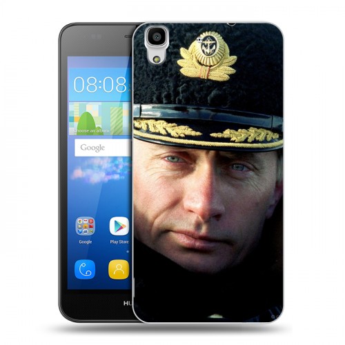 Дизайнерский пластиковый чехол для Huawei Y6 В.В.Путин