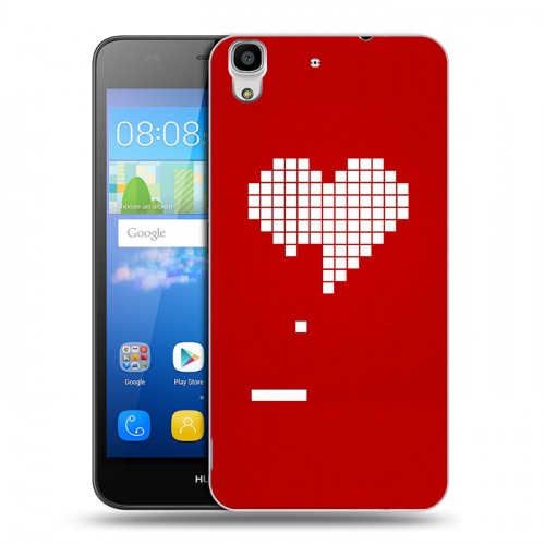 Дизайнерский пластиковый чехол для Huawei Y6 День Святого Валентина