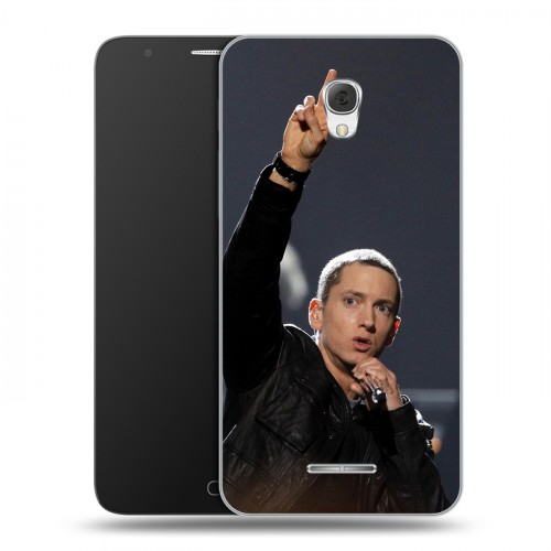 Дизайнерский пластиковый чехол для Alcatel Pop 4 Plus Eminem