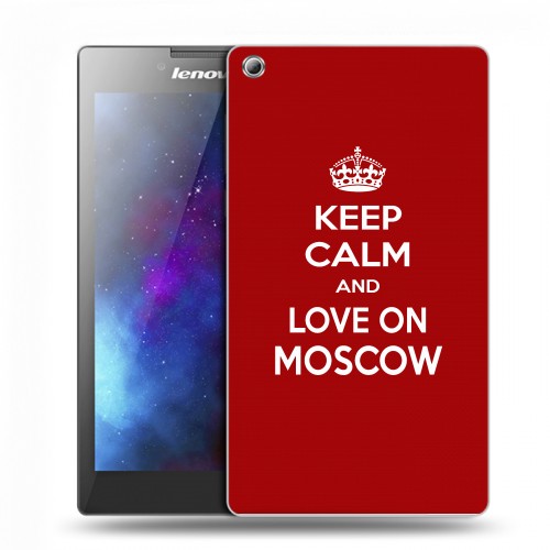 Дизайнерский силиконовый чехол для Lenovo Tab 3 7 Москва