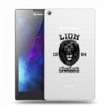 Дизайнерский силиконовый чехол для Lenovo Tab 3 7 Символика льва