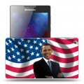 Дизайнерский силиконовый чехол для Lenovo Tab 3 8 Барак Обама