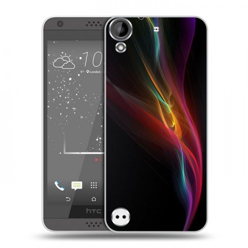 Дизайнерский пластиковый чехол для HTC Desire 530 Энергия красоты