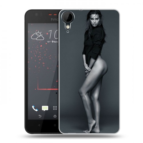 Дизайнерский пластиковый чехол для HTC Desire 825 Ирина Шейк