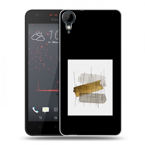 Дизайнерский пластиковый чехол для HTC Desire 825 Стильные абстракции