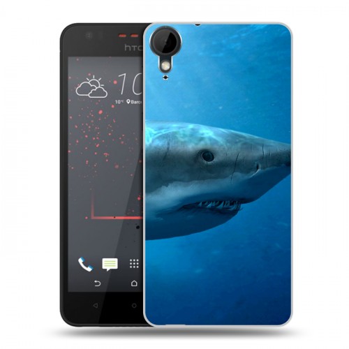 Дизайнерский пластиковый чехол для HTC Desire 825 Акулы