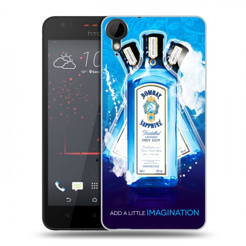 Дизайнерский пластиковый чехол для HTC Desire 825 Bombay Sapphire