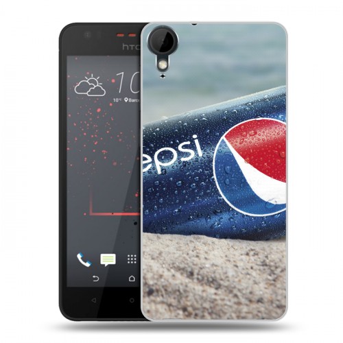 Дизайнерский пластиковый чехол для HTC Desire 825 Pepsi
