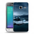 Дизайнерский силиконовый чехол для Samsung Galaxy J1 mini (2016) айсберг