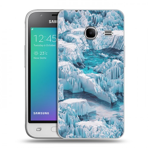 Дизайнерский силиконовый чехол для Samsung Galaxy J1 mini (2016) айсберг