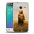 Дизайнерский силиконовый чехол для Samsung Galaxy J1 mini (2016) Медведи