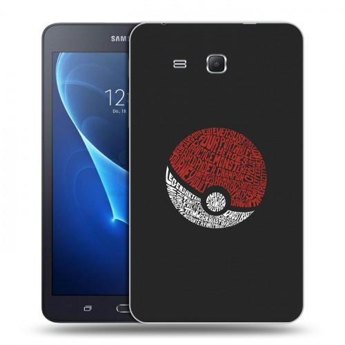 Дизайнерский силиконовый чехол для Samsung Galaxy Tab A 7 (2016) Pokemo Go